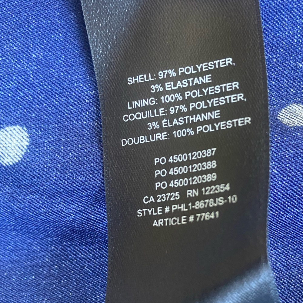 New Aritzia Wilfred Hampton Polka Dot Jumpsuit - Picture 8 of 9